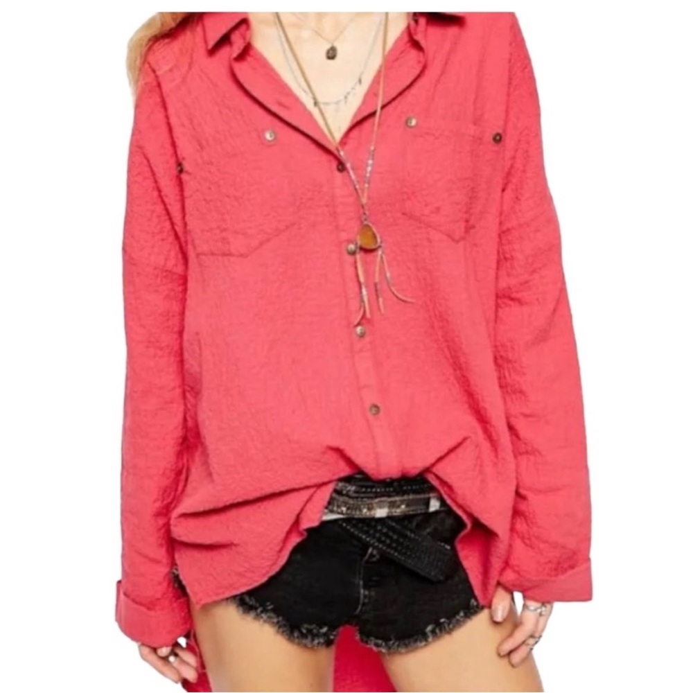 Free people Love Her Madly Top in Smokey Rose size XS
